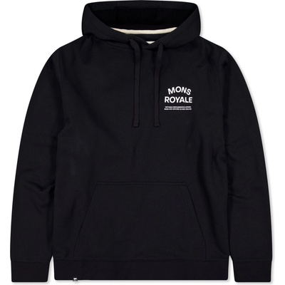MONS ROYALE INVERSION MERINO Hoodie black