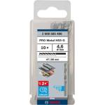 Bosch - Комплект свредла за метал, 4, 6x80 мм, 10 бр. 2608585488 (2608585488)