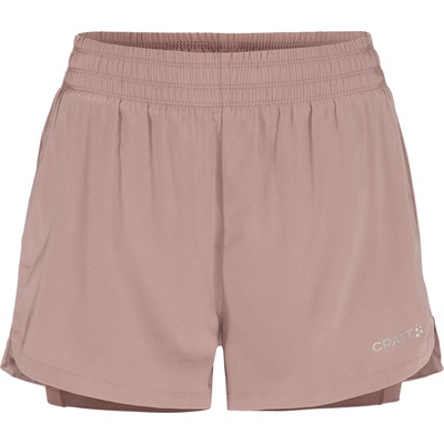 Craft Дамски шорти за бягане Craft Women's Adv Essence 2-in-1 Shorts 2 Running shorts - Potpurri - размер L (112-3505-0414)