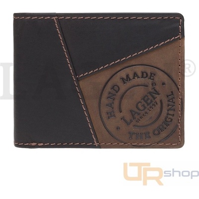 Lagen 511451 BROWN pánská kožená