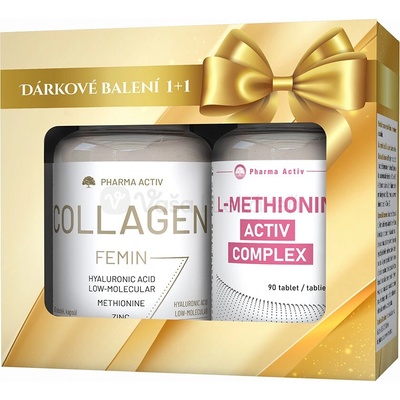 Pharma Activ Collagen Femin + L-methionin Complex 90 kapsúl + 90 tabliet