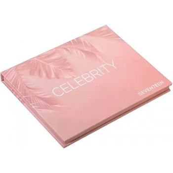 Seventeen Cosmetics Celebrity Eyeshadow Palette - Палитра сенки за очи 12 цвята - лимитирана серия