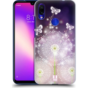Pouzdro Head Case Xiaomi Redmi Note 7 Pampelišky a Motýlci