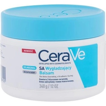 CeraVe SA Smoothing омекотяващ хидратиращ крем за лице и тяло 340 g за жени