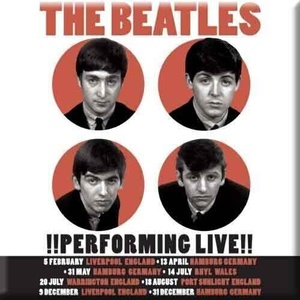 The Beatles Performing Live Магнит (BEAT62MAG02)