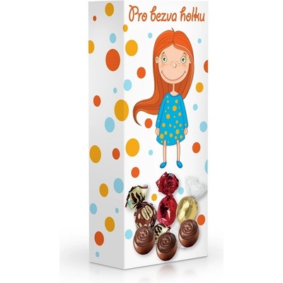 Selllot Čokoládové plněné pralinky Pro bezva holku 84 g
