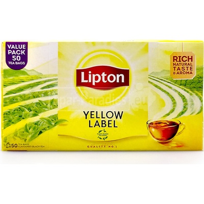 Lipton čaj yellow label 50 x 2 g