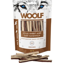 Woolf soft Rabbit & Pollock sandwich Long 100 g