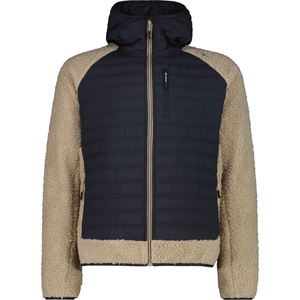 CMP Мъжко поларено яке CMP Jacket Hybrid Fix Hood 36P1437 Hybrid jacket - Antracite / Teak - размер 46 (EU) (005-7330-0211)