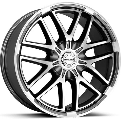 Borbet XA 9x20 5x115 ET15 anthracite polished