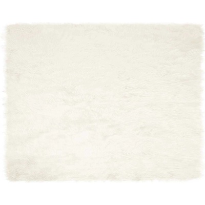 vidaXL Изкуствен овчи килим Tafalla Бяло 200 x 280 см Полиестер (42021463)