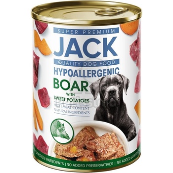 Jack Hypoallergenic wild boar & sweet potato 400 g