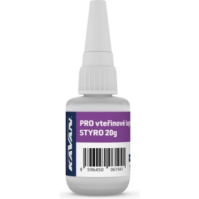 Kavan PRO styro vteřinové lepidlo 20g KAV56.9976.CZ