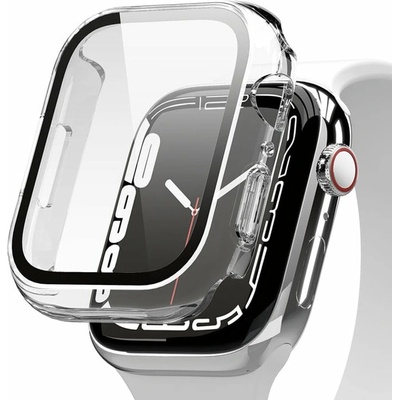 Elago Протектор за смарт часовник Elago Clear Shield Case, за Apple Watch 8 45мм/7 45мм, твърд, прозрачен с прозрачна рамка (EAW7-45CL-CL)