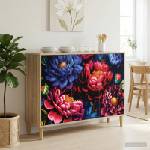 vidaXL Служебен шкаф KIEL Сонома 102 x 33 x 75 см Инженерна дървесина (8006963)