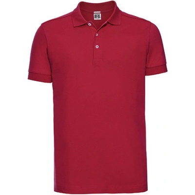 Russell pánska strečová polokošeľa R-566M-0 classic red