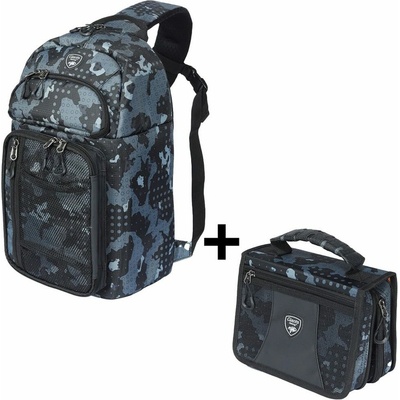 Giants fishing Akčný set Vláčkový batoh Spinning Sling Bag + vláčková taška Compact