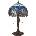 Endon Lighting 64090 - Настолна лампа Tiffany DRAGONFLY 2xE27/60W/230V, Ø 30 см (EN0295)