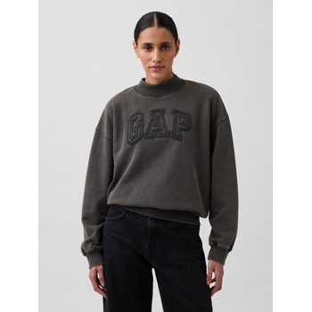 GAP Oversize суитшърт с лого Heavyweight GAP GAP | Cheren | ЖЕНИ | S-M