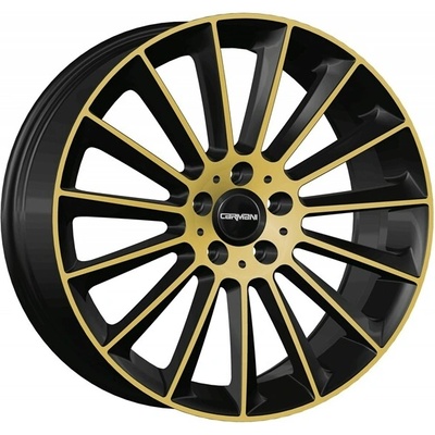 CARMANI 17 9x19 5x112 ET49 gold polished