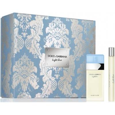 Dolce&Gabbana Комплект за жени Dolce & Gabbana Light Blue - Тоалетна вода 100 мл + Мини 10 мл