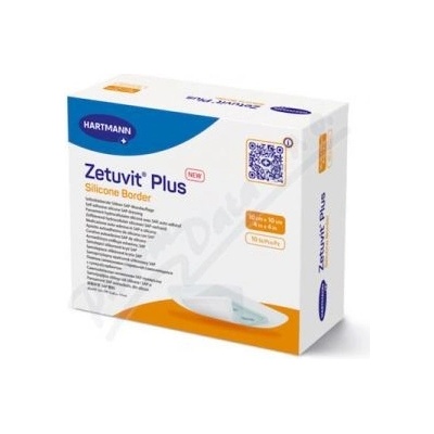 Zetuvit Plus Silicone Border 10 x 10 cm P10