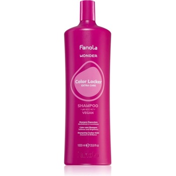 Fanola Wonder Color Locker Extra Care Shampoo озаряващ и подсилващ шампоан за боядисана коса 1000ml