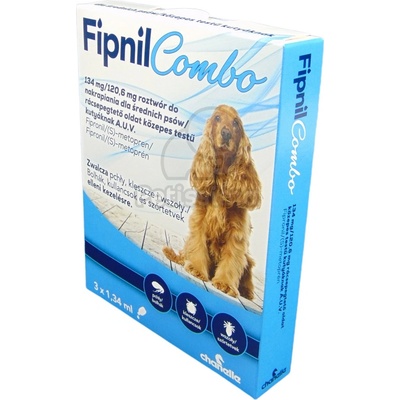 Fipnil Combo Spot-On за кучета от средни породи 3 x 1, 34 мл пипета