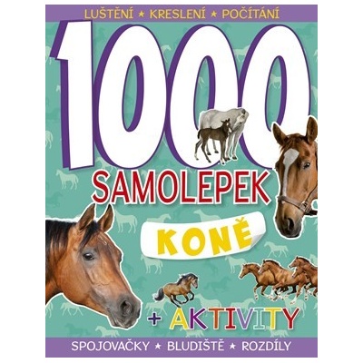1000 samolepek Koně kolektív autorov