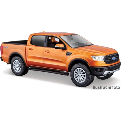 Maisto 2019 Ford Ranger metal oranžová 1:27