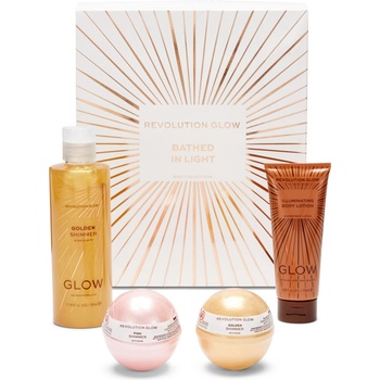 Revolution Makeup Revolution Glow Bathed In Light Body Collection Gift Set