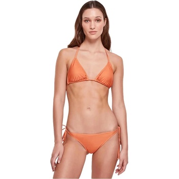 Urban Classics Recycled Triangle bikini - Orange (Vintage Orange)