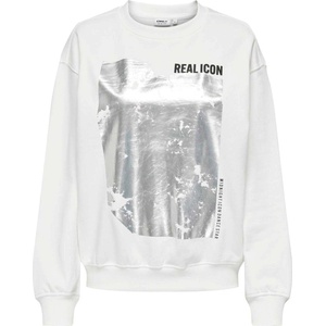ONLY Блуза onlgwen l/s foil o-neck swt