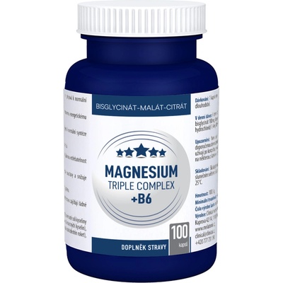 Magnesium Triple Complex + B6 100 kapsúl