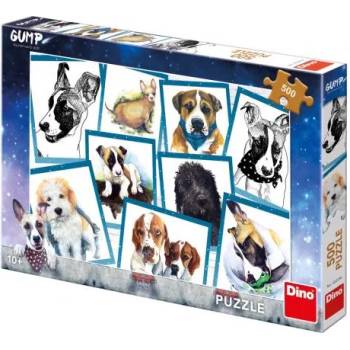 Image 1 of Dino - Puzzle Dog Gump - 500 piese