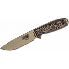 ESEE Model 4 Desert Tan Blade, 3D Coyote/ G-10