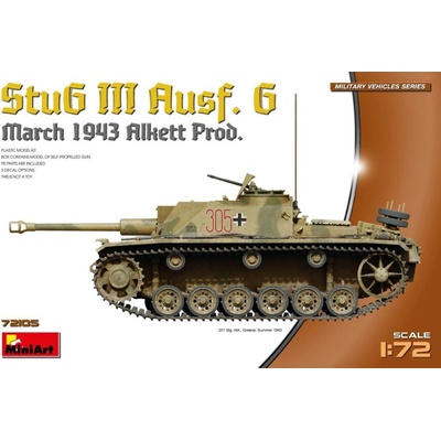 MiniArt Sturmgeschütz III Ausf.G February 1943 Alkett Production 1:72