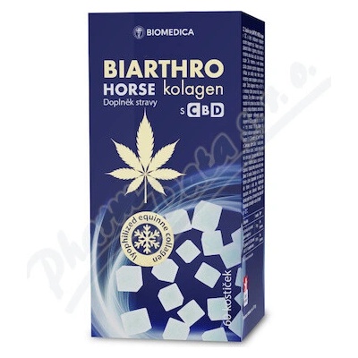 Biarthro horse kolagen s CBD 60 kostiček