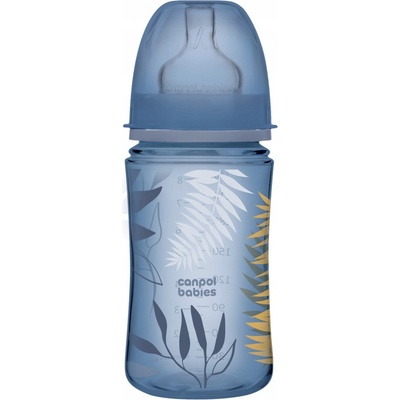 Canpol babies EasyStart Gold dojčenská fľaša Blue 240 ml