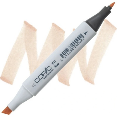 Lihová fixa COPIC Classic oboustranná Fine & Chisel, Bareley beige (E11)
