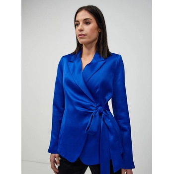 Image 1 of Orsay Тъмносиньо сатенено сако с връзки ORSAY Orsay | Sin | ЖЕНИ | XS