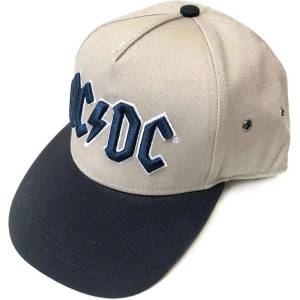 AC/DC Navy Logo Шапка с козирка Black/Sand (ACSCSBCAP06SB)