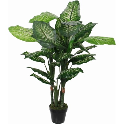 Umělá rostlina Mica Decorations Difenbachie V 105 cm, O: 85 cm