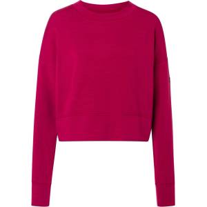 super. natural Дамски вълнен пуловер Super. natural Women's Krissini Sweater Longsleeve - Sangria - размер XL (105-4023-1315)