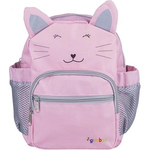  Раница за малки деца, 3 отделения, "Gimboo", котешка, розова 2795001PL-26 (2795001PL-26)