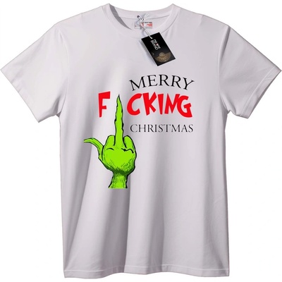 NOONEBRAND Тениска Весела Коледа - XS, White