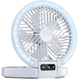  LED акумулаторен настолен вентилатор 3, 7 V 1200 mAh (P7709)