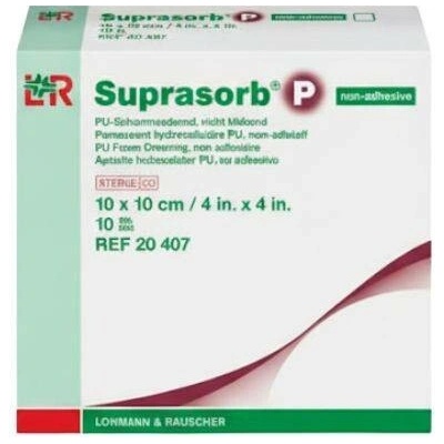 Suprasorb P 10 x 10 cm sterilní adhesive 10 ks