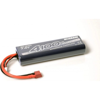 NOSRAM 50C LiPo Car Stickpack Hardcase T-DYN konektor 7.4 V 4100 mAh