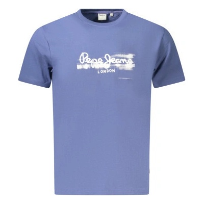 Pepe Jeans stylové pánské tričko s krátkým rukávem Blue